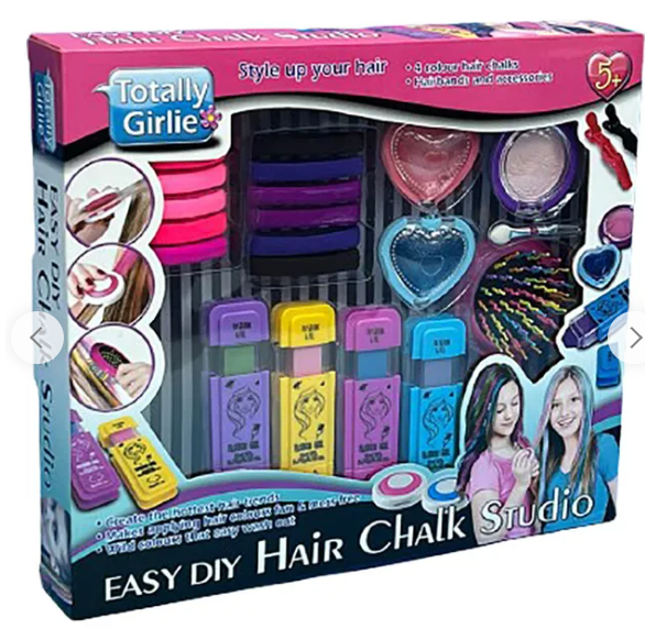 Totally Girlie Easy Diy Hair Chalk Studio-Makup-Totally Girlie-4895162850138