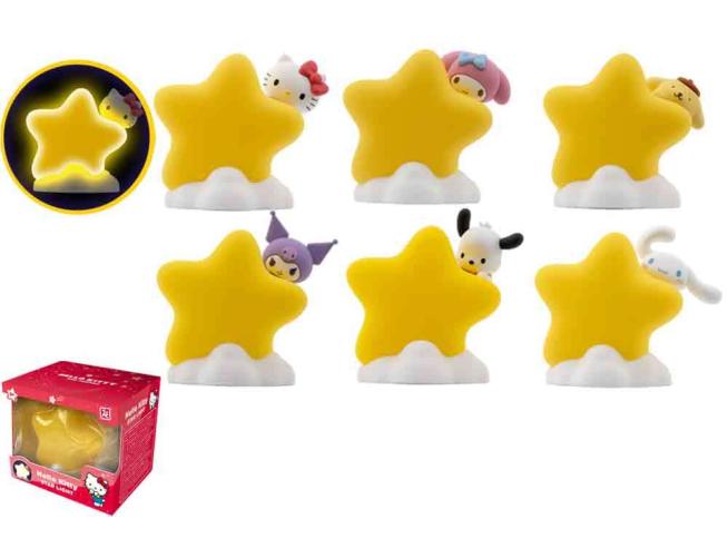 Hello Kitty Light Star B/O 6Asst(Assorted - Includes 1)-Dolls & Accessories-MAXX-