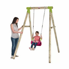 Plum® Quoll Wooden Swing Set-Plum-5036523049993