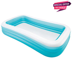 Swin Center Family Pool By Intex 10' X 6' X 22-INTEX
