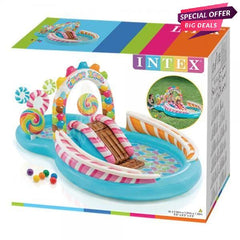 Intex Pool With Slide-INTEX