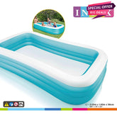 Swin Center Family Pool By Intex 10' X 6' X 22-INTEX