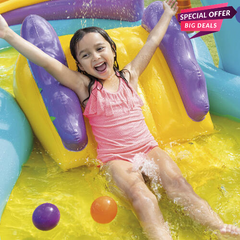 Intex Inflatable Dinoland Play Centre Pool-INTEX