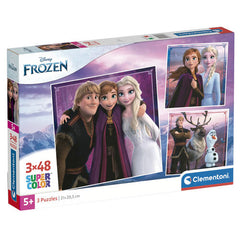 Clem. Puzzle Disney Frozen Posture 3X48-puzzle-CLEMEN-8005125253067