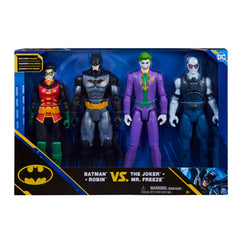 Dc Batman Fig. 12" 4-Pk-ACTION FIGURES & PLAYSETS-DC Batman-