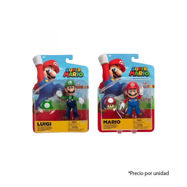 Nintendo 4" Fig Wave #38 Asst. 5(Assorted - Includes 1)-ACTION FIGURES & PLAYSETS-World of Nintendo-192995421660