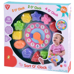 PLAYGO SORT O' CLOCK - 13 PCS **