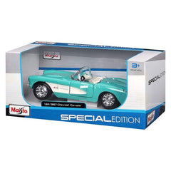1:24 Se (A) - 1957 Chevrolet Corvette-Maisto-90159312758