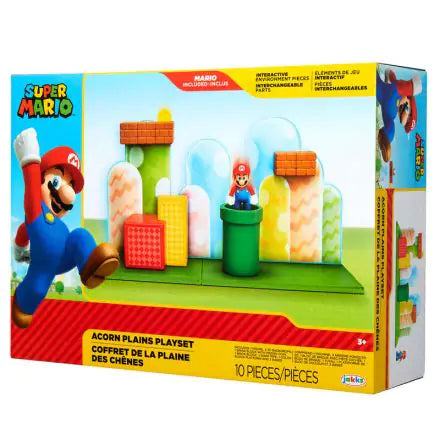 Nintendo 2.5†Acorn Plains Playset by World of Nintendo for kids - toys