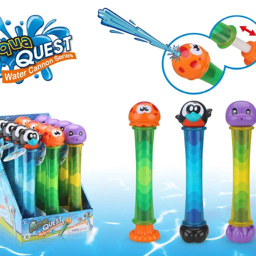 Mondo* Aquamals Water Cannon Cdu12 (Assorted - Includes 1) - WATER BLASTERS - MONDO - Shop in Bahrain
