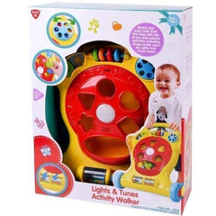 PLAYGO TINY STEPS WALKER WITH SHAPE SORTER ACTIVITIES