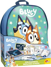 BLUEY BACKPACK COLOURING AND DRAWING SCHOOL