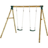 Plum® Marmoset® Wooden Swing Set-Outdoor-Plum-5036523021869