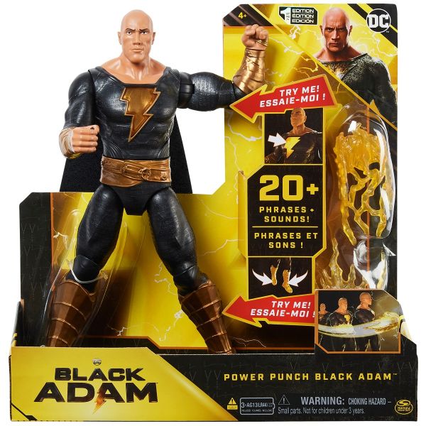 Dc Black Adam Movie Fig 12" Dlx W/Feature by DC Batman for kids - toys