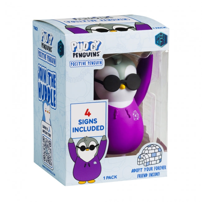 Pp Nft Fig 4.5" 1-Pk W/Access Asst. 2(Assorted - Includes 1)-Animal Figures-Pudgy Penguins-7290117585153