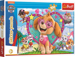 Puzzles - "100 Glitter" - In the glow of Skye / Viacom Paw Patrol