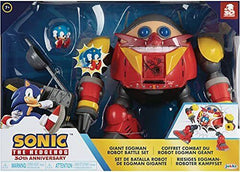 Sonic Giant Eggman Robot Battle Set-Sonic The Hedgehog-192995409262