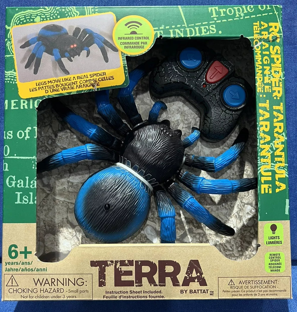 Rc Spider (Blue) by Terra for kids - toys