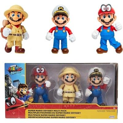 Nintendo 4" Odyssey 3-Pack by World of Nintendo for kids - toys