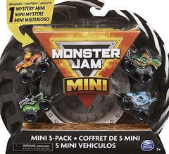 Monster Jam Mini Scale Vehicles 5-Pk-Cars & Vehicles-Monster Jam-778988369449