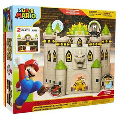Nintendo 2.5" Bowser'S Castle Playset Deluxe-ACTION FIGURES & PLAYSETS-World of Nintendo-192995400207