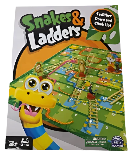 Game Snakes & Ladders-BOARD GAMES-Spin Master Games-681147035751