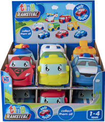 Teamsterz Tiny Teamsterz Beep and Go 2 Pack (4 Assorted)