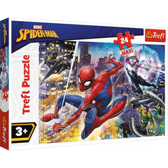 Puzzles - "24 Maxi" - Fearless Spider-Man / Disney Marvel Spiderman