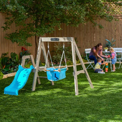 Kidkraft First Play Wooden Swing Set-Kidkraft-706943208304