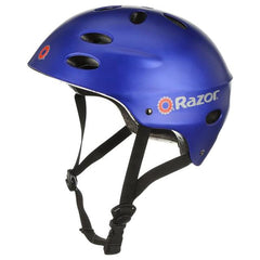 Razor Child Helmet Satin Blue V-17-Ride-On & Scooters-RAZOR-16751979380