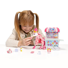 Wild Manes Horse & Cart Sets Asst. 4(Assorted - Includes 1)-Dolls & Accessories-Wild Manes-192995723283