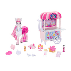 Wild Manes Horse & Cart Sets Asst. 4(Assorted - Includes 1)-Dolls & Accessories-Wild Manes-192995723283