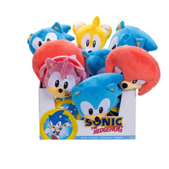 Sonic Basic Plush 9" Wave #11 Asst. 4(Assorted - Includes 1)-ACTION FIGURES & PLAYSETS-Sonic The Hedgehog-192995423220