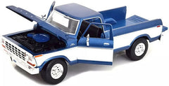 1:20 1979 FORD F150 PICK-UP MET BLUE/WHITE