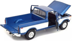1:20 1979 FORD F150 PICK-UP MET BLUE/WHITE
