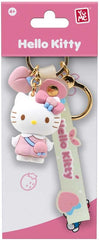 Hello Kitty K.Chain Peach Pdq12 Woc(1 PC)-Dolls & Accessories-MAXX-