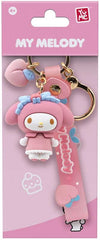 Hello Kitty K.Chain Peach Pdq12 Woc(1 PC)-Dolls & Accessories-MAXX-