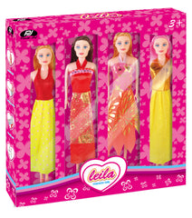 P.JOY LEILA FASHION DOLL 4IN1 ASST Default Title