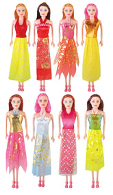 P.JOY LEILA FASHION DOLL 4IN1 ASST Default Title