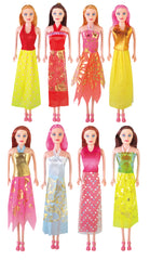 P.JOY LEILA FASHION DOLL 4IN1 ASST Default Title