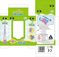 P.JOY FIDGET TOY POP IT BAG Default Title