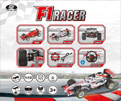P.JOY RC F1 RACING CAR 1/12 BPC B/O Default Title