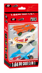 P.JOY V.VROOM DIECAST VIPER-DC 1:64 3IN1 Default Title