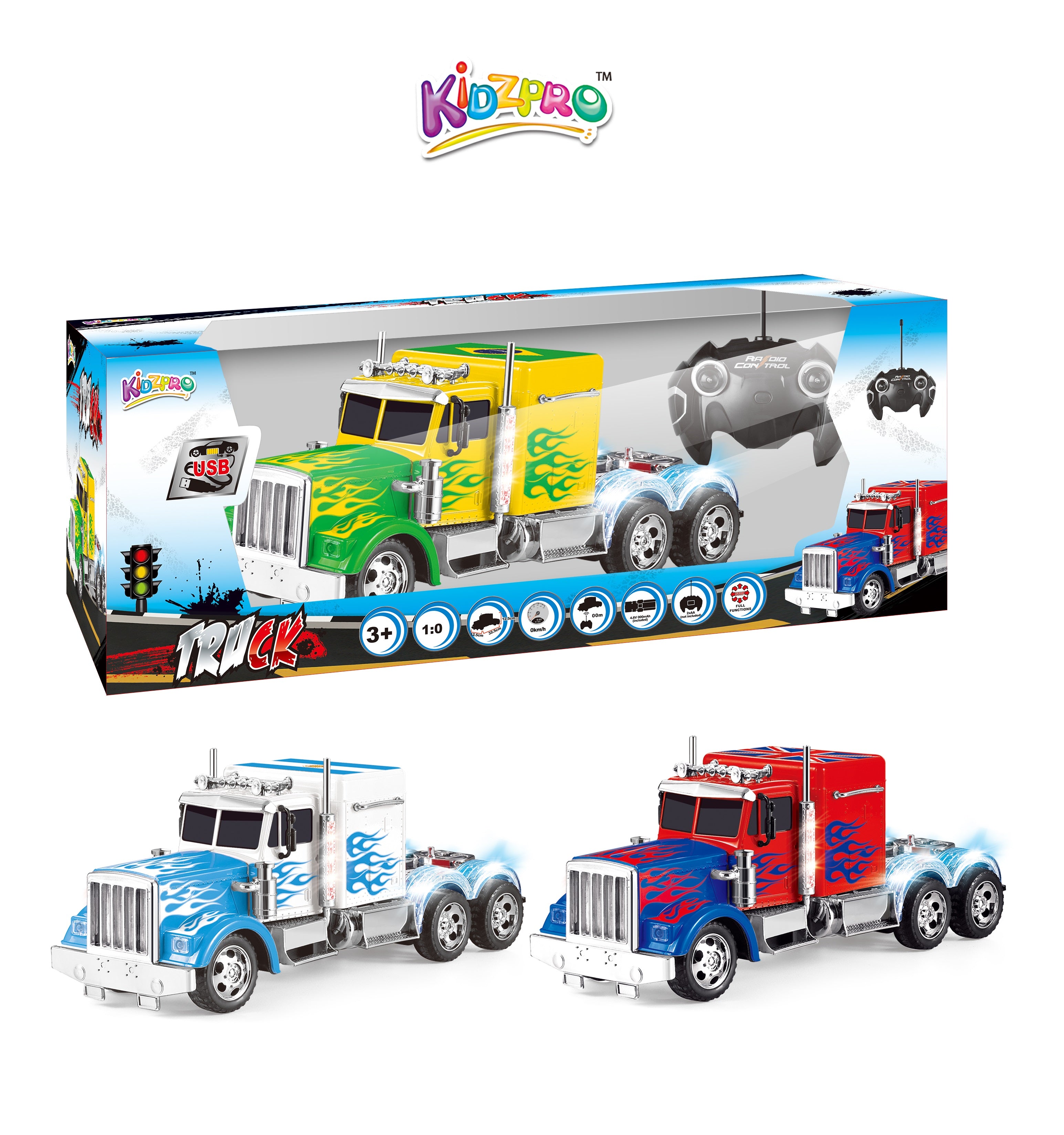KIDZ. RC TRAILER MAXX WITH LIGHT BPC Default Title