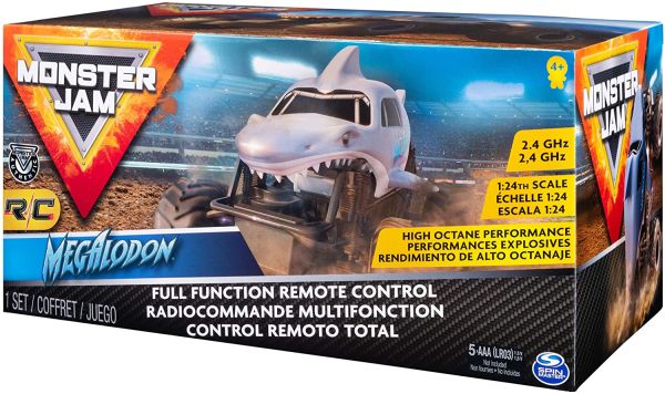 Monster Jam Rc 1:24 Megaladon-Cars & Vehicles-Monster Jam-778988548233