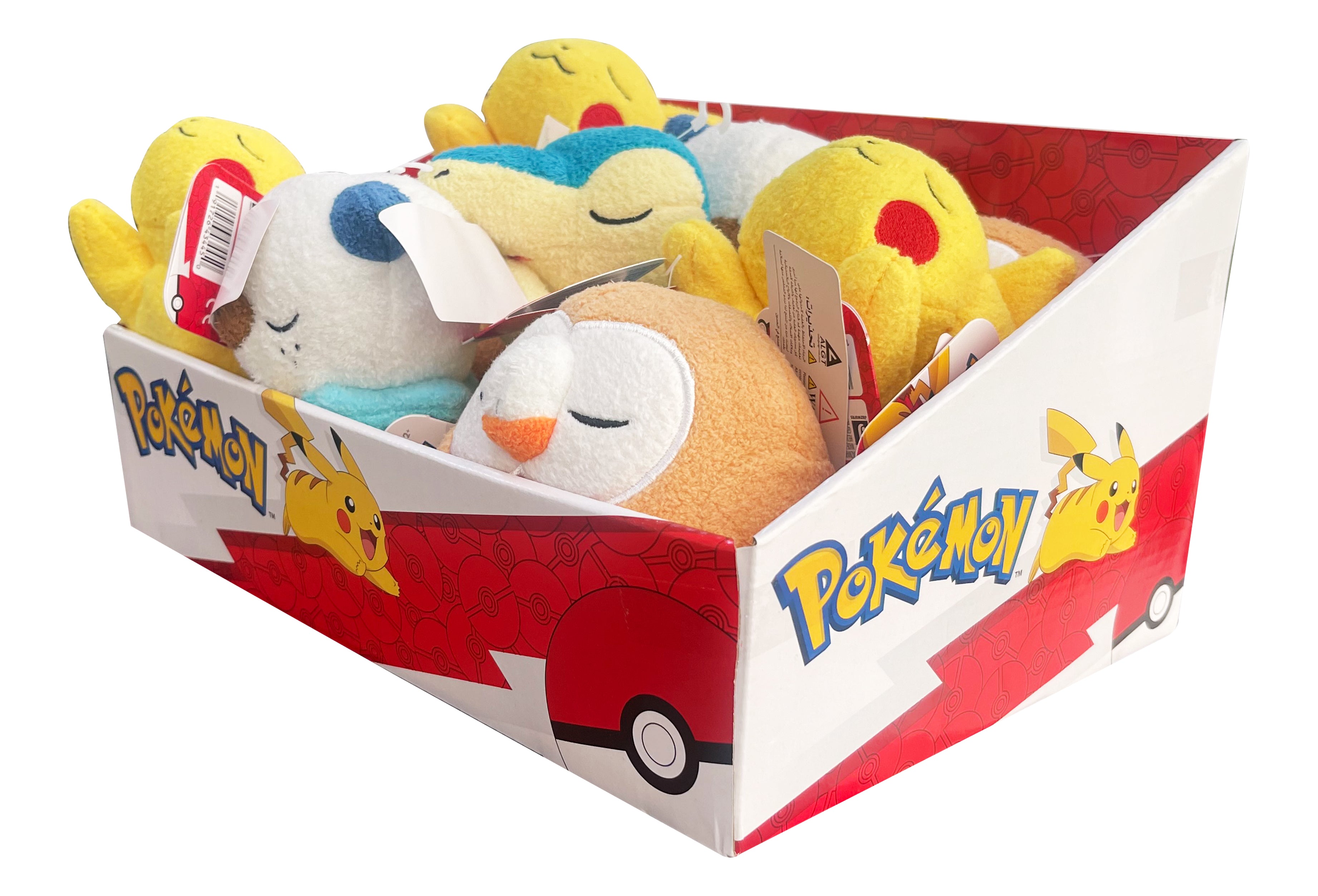 Pokemon Plush Sleeping 5 Cdu12 Woc-Pokemon