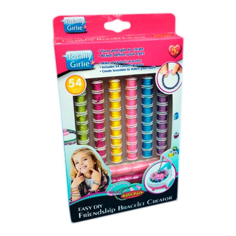 Totally Girlie Easy Diy Friendship Bracelet Refills (4895162810460)-Makup-Shubaik Lubaik-4895162810460