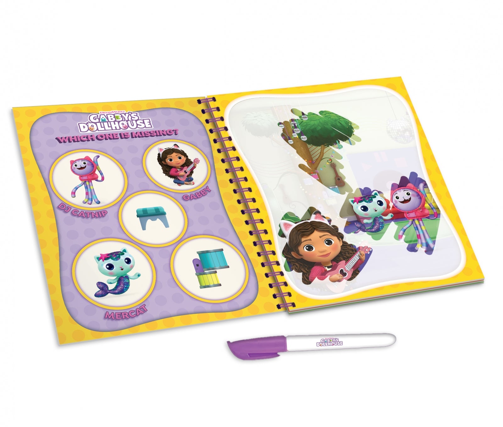 GABBY'S DOLLHOUSE SKETCHBOOK GABDORABLE WATERBOOK