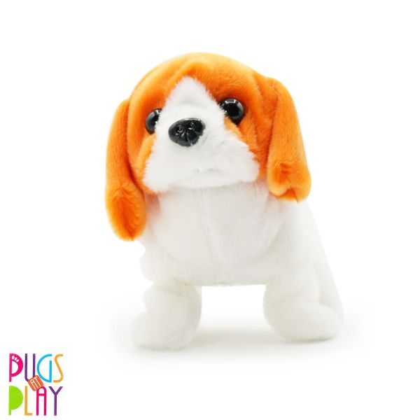 Pugs At Play Wlkng Buddy 6.5 B/O Value-Plush Toys-STRIDE-
