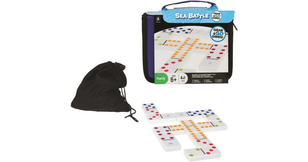 Grab & Go Games! - Travel Dominoes-Merchant Ambassador-4897049302013